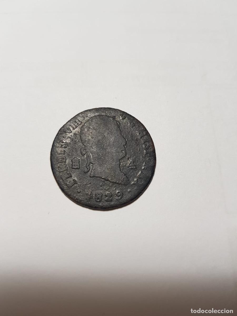 Monedas de Espa&ntilde;a: ESPA&Ntilde;A-FERNANDO VII-4 MARAVEDIS-1829-SEGOVIA