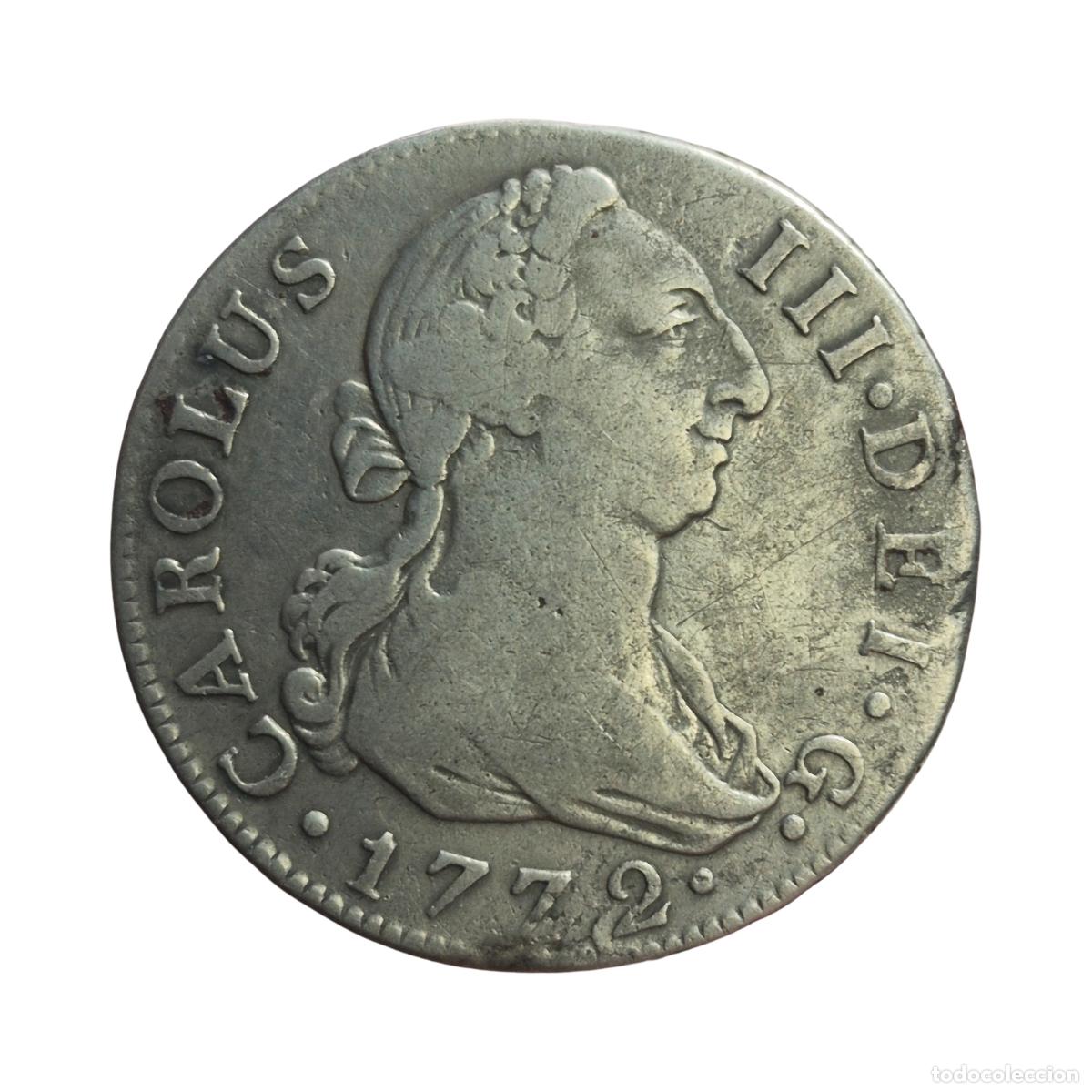 Monedas de Espa&ntilde;a: NT/ CARLOS III 2 REALES 1772 MADRID (E1570)