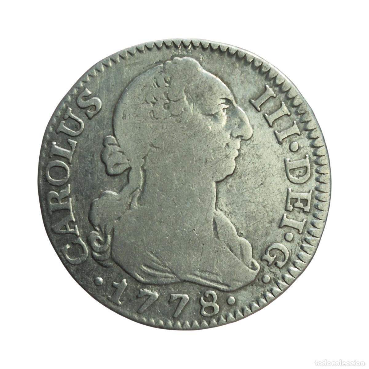 Monedas de Espa&ntilde;a: NT/ CARLOS III 2 REALES 1778 MADRID (E1573)