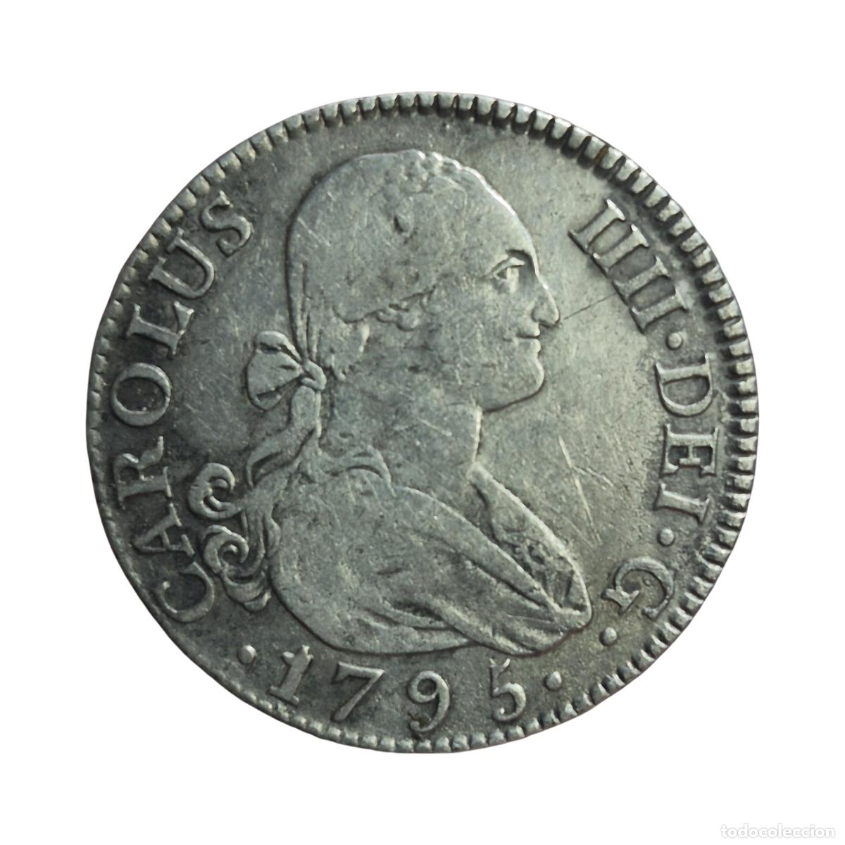 Monedas de Espa&ntilde;a: NT/ CARLOS IV 2 REALES 1795 MADRID (E1582)