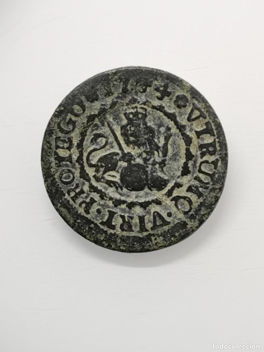 Monedas de Espa&ntilde;a: Felipe V - 2 Maraved&iacute;s 1744 Segovia. - Foto 3