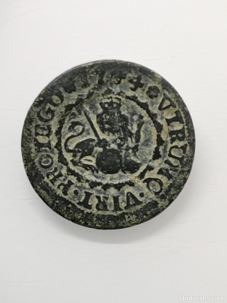 Monedas de Espa&ntilde;a: Felipe V - 2 Maraved&iacute;s 1744 Segovia. - Foto 5
