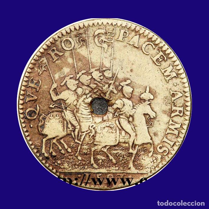 Monedas de Espa&ntilde;a: Enrique IV rey de Francos y NAVARRA La Paz con Espa&ntilde;a 1597 El primer Borb&oacute;n