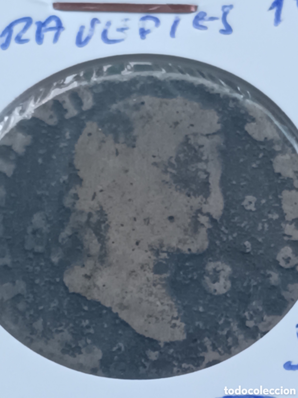 Monedas de Espa&ntilde;a: 8 MARAVED&Iacute;S FERNANDO VII 1818 CECA JUBIA SITUADA EN LA CORU&Ntilde;A