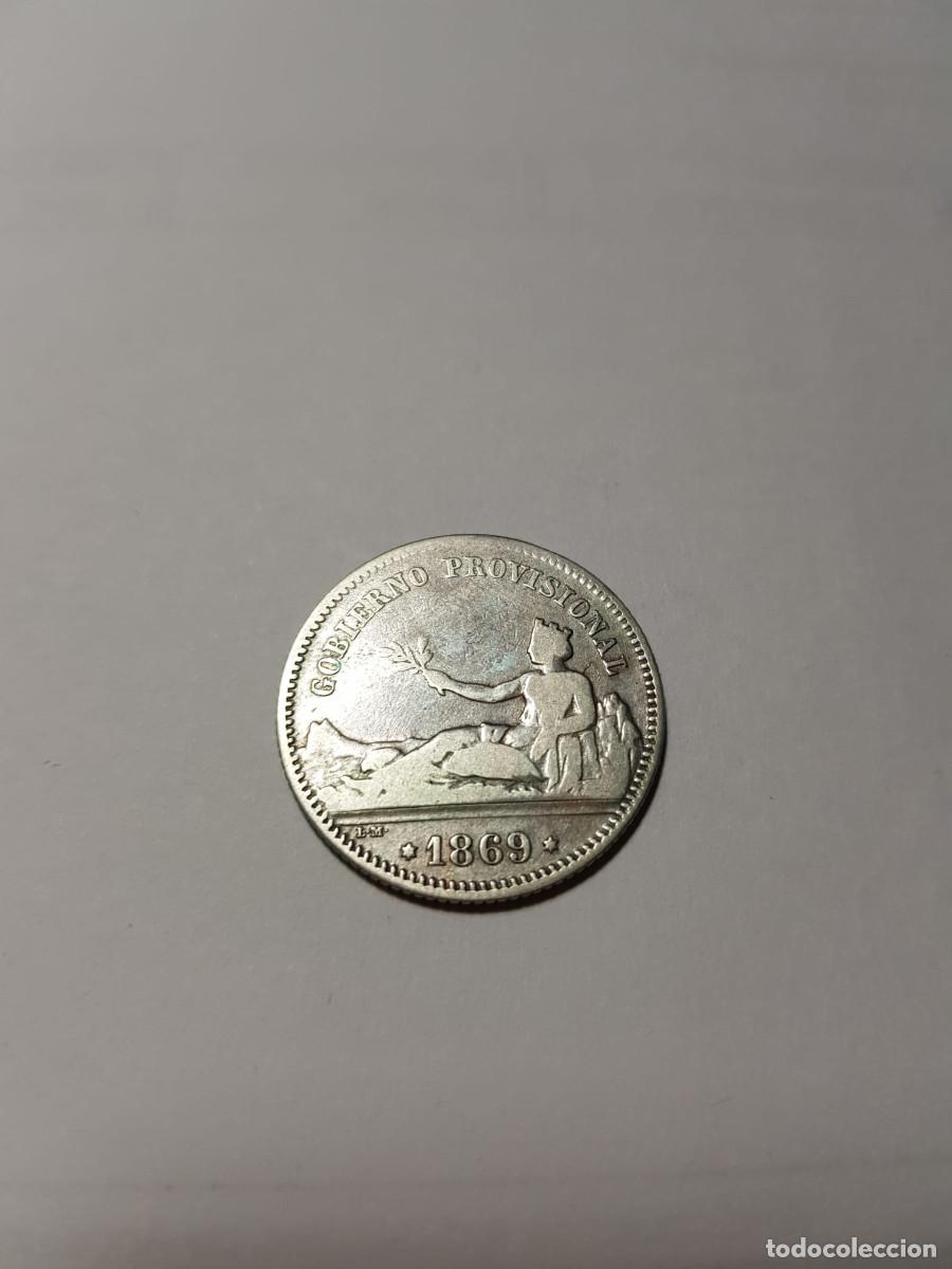 Monedas de Espa&ntilde;a: ESPA&Ntilde;A-GOBIERNO PROVISIONAL-1 PESETA-1869-SNM