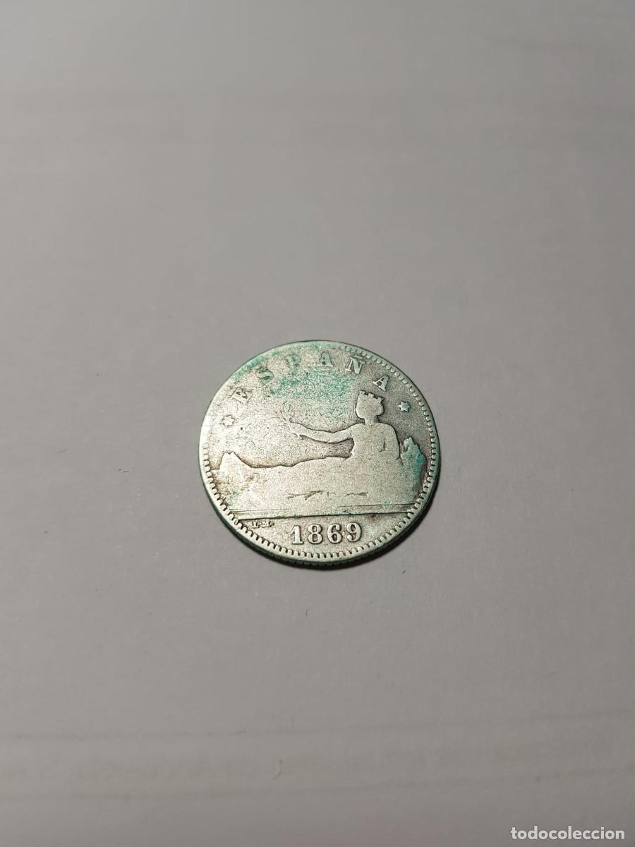 Monedas de Espa&ntilde;a: ESPA&Ntilde;A-GOBIERNO PROVISIONAL-1 PESETA-1869-SNM-ESPA&Ntilde;A