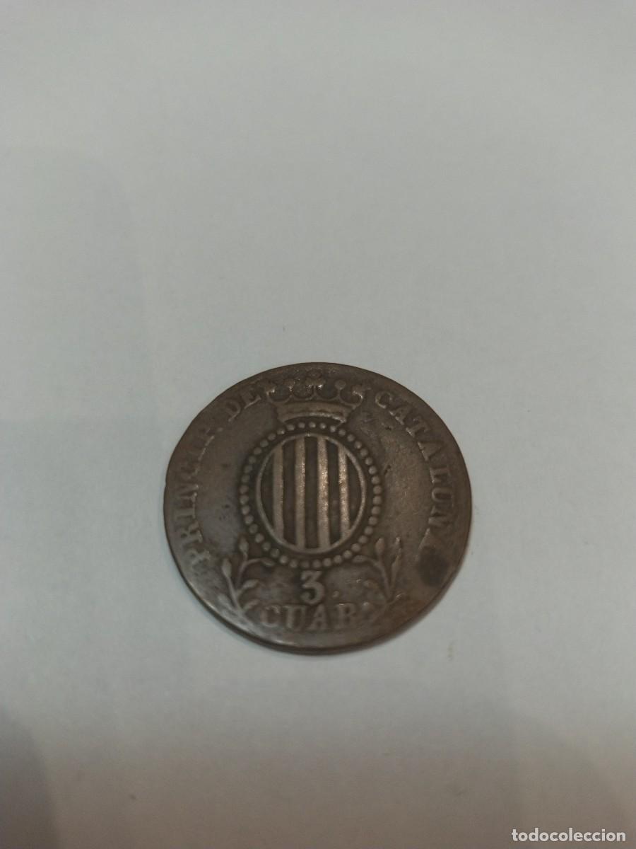 Monedas de Espa&ntilde;a: No34-BONITOS 3 CUARTOS ISABEL II 1844