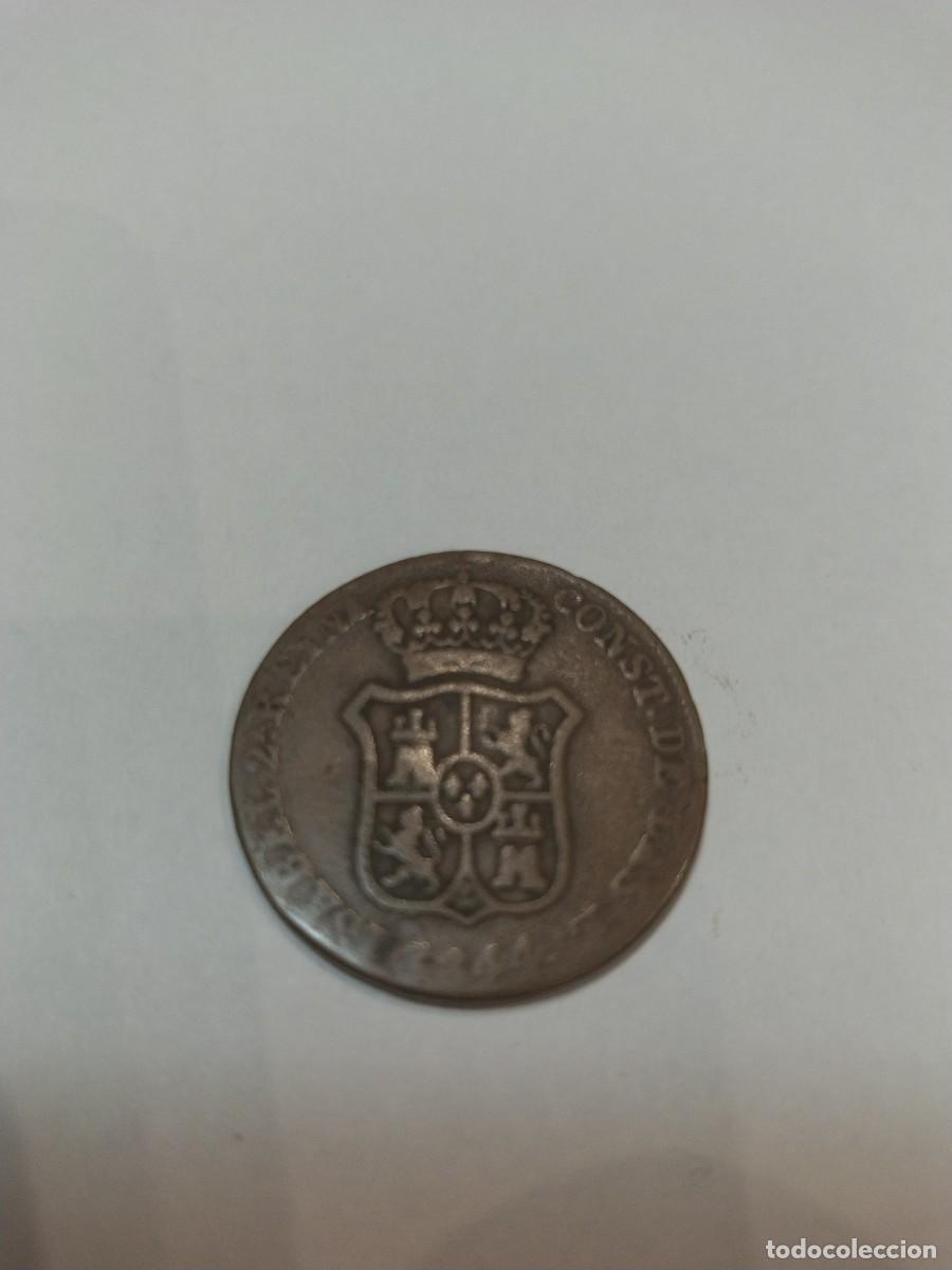 Monedas de Espa&ntilde;a: No34-BONITOS 3 CUARTOS ISABEL II 1844 - Foto 2