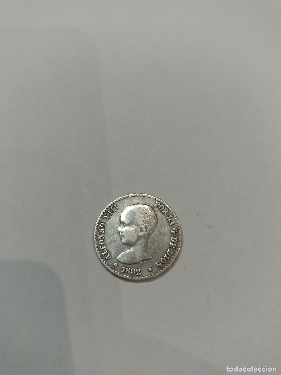 Monedas de Espa&ntilde;a: No50-EXCELLENTES 50 CENTIMOS DE ALFONSO XIII PLATA