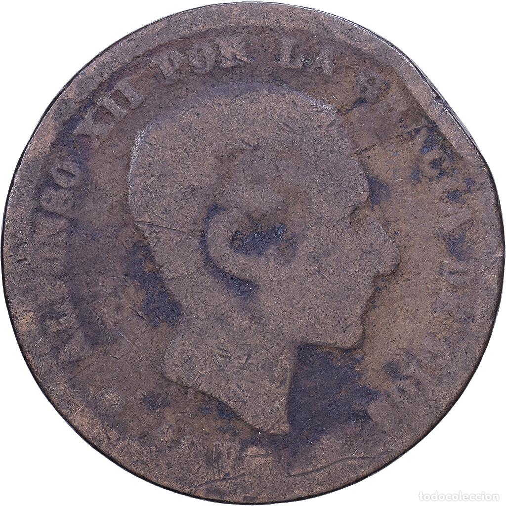 Monedas de Espa&ntilde;a: [#1530902] Espa&ntilde;a, Alfonso XII, 5 Centimos, 1877-1879, Madrid, Bronce, BC, KM:674