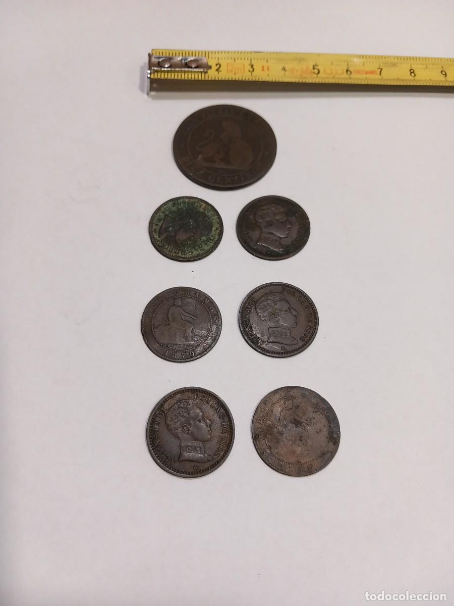 Monedas de Espa&ntilde;a: LOTE DE MONEDAS ANTIGUAS ALFONSO XIII ...SIGLO XIX / COMPRA MIN&Iacute;MA 5 &euro;