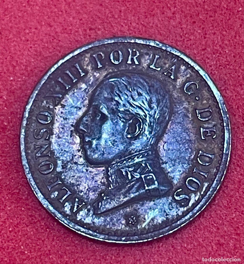 Moedas de Espanha: ESCASISIMO. 1 CENT 1913 DE ALFONSO XIII. MUY RARA