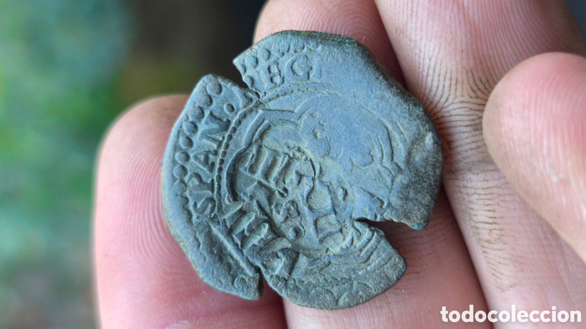 Monedas de Espa&ntilde;a: Resello Austrias varias fechas