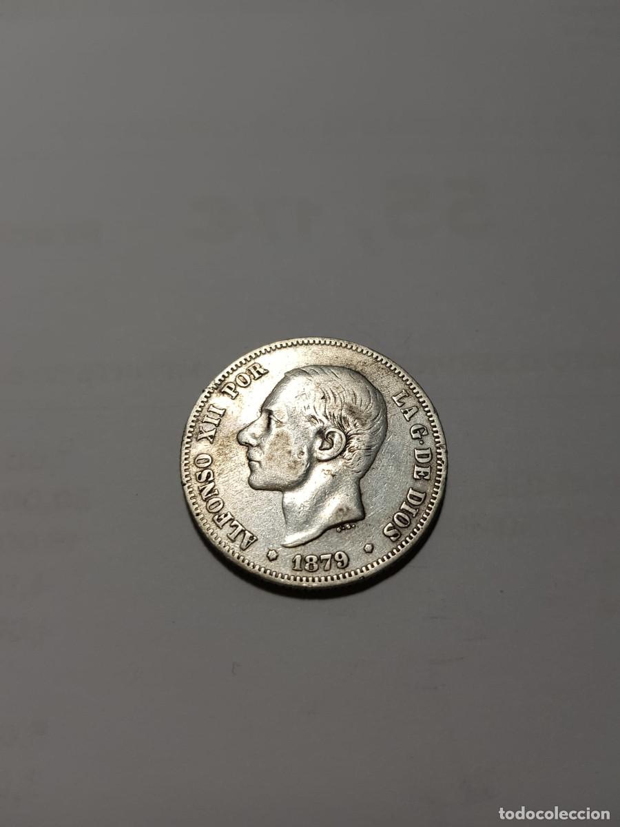 Monedas de Espa&ntilde;a: ESPA&Ntilde;A-ALFONSO XII- 2 PESETAS-1879*18-7- EMM
