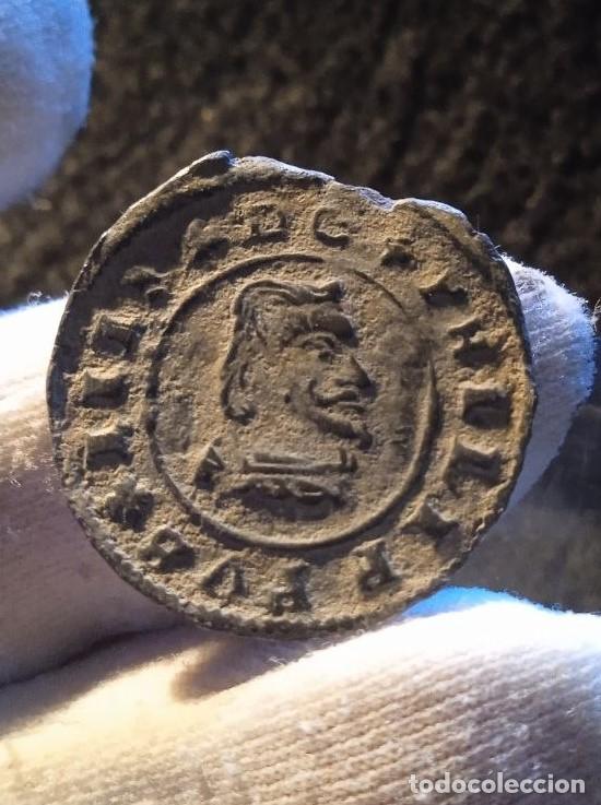 Monedas de Espa&ntilde;a: Bonitos 16 maravedis de Felipe IV , CECA Granada ,FECHA 1663