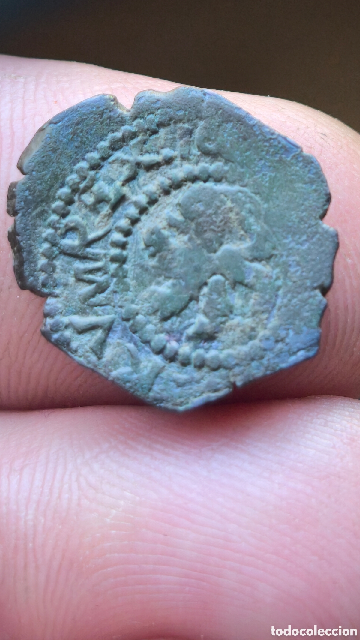 Monedas de Espa&ntilde;a: Felipe III 2 maravedis Segovia - Foto 2