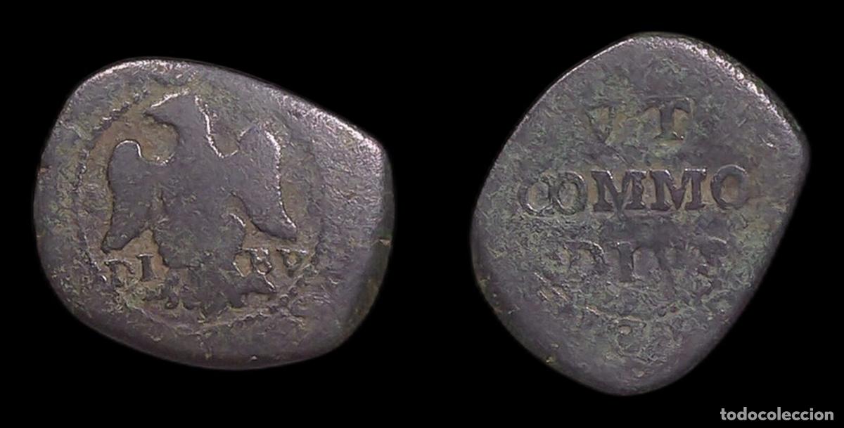 Monedas de Espa&ntilde;a: IMPERIO ESPA&Ntilde;OL SICILIA MESSINA 1 GRANO 1670 DIBV FECHA NO VISIBLE PERO UNICA