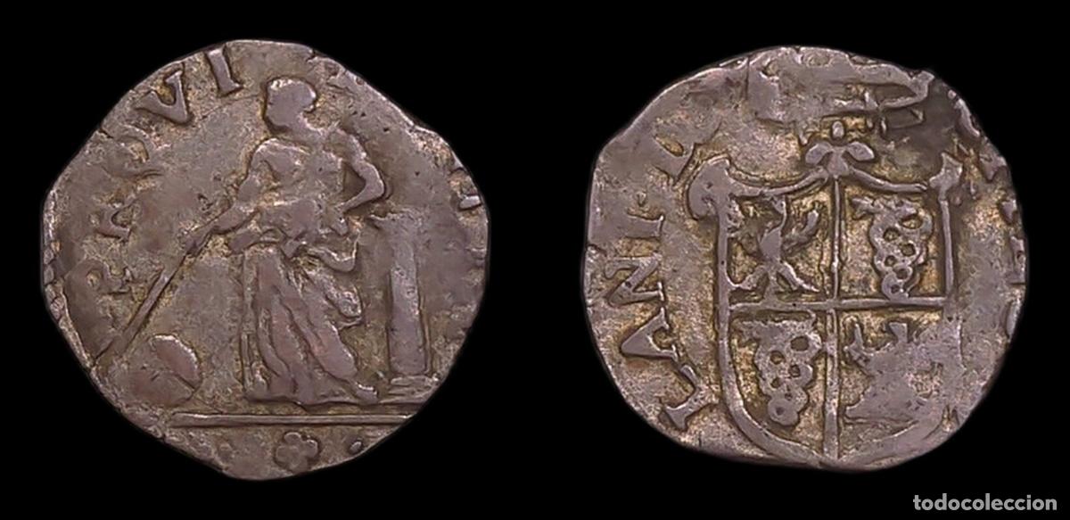 Monedas de Espa&ntilde;a: IMPERIO ESPA&Ntilde;OL MILAN FELIPE IV PARPAGLIOLA 1,75g MBC+/EBC ESCASA