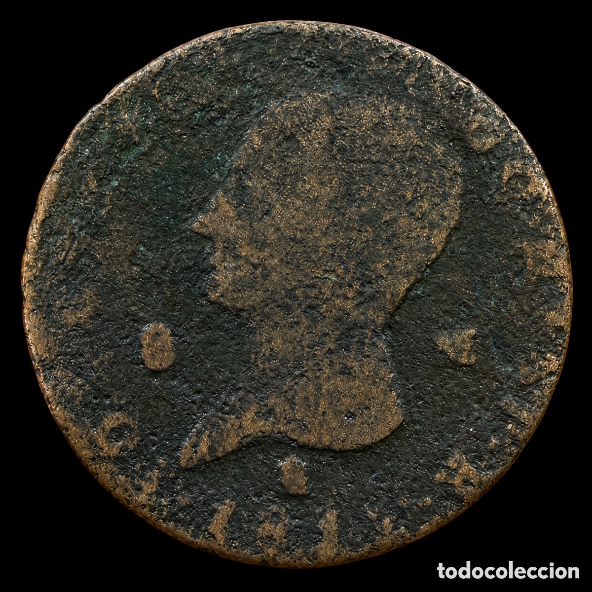 Monedas de Espa&ntilde;a: 8 maraved&iacute;s Jos&eacute; Napole&oacute;n 1812 - Foto 2
