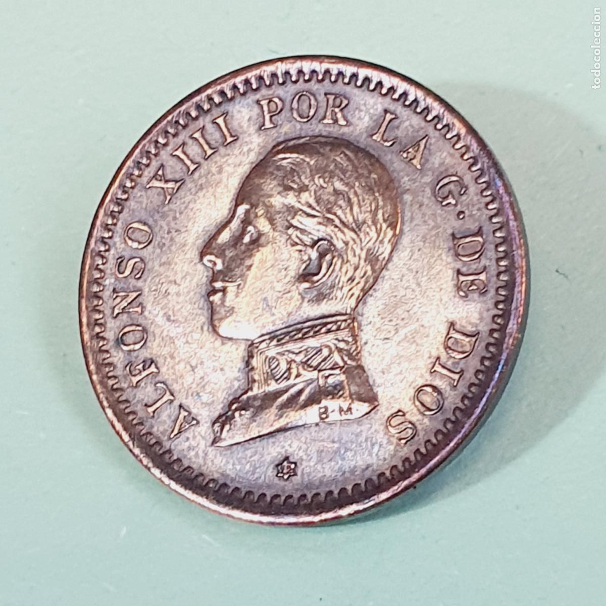 Monedas de Espa&ntilde;a: *MONEDA DE ESPA&Ntilde;A-2 CENTIMOS-1912 *12-ALFONSO XIII-COBRE-20 mm.D-EXCELENTE-VER FOTOGRAF&Iacute;AS..