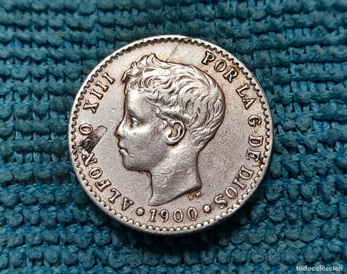 Monedas de Espa&ntilde;a: 50 Centimos 1900 SM.V. *0*0 - Foto 2