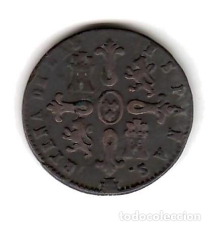 Monedas de Espa&ntilde;a: MONEDA 8 MARAVEDIES ISABEL II ERROR RYENA - Foto 2