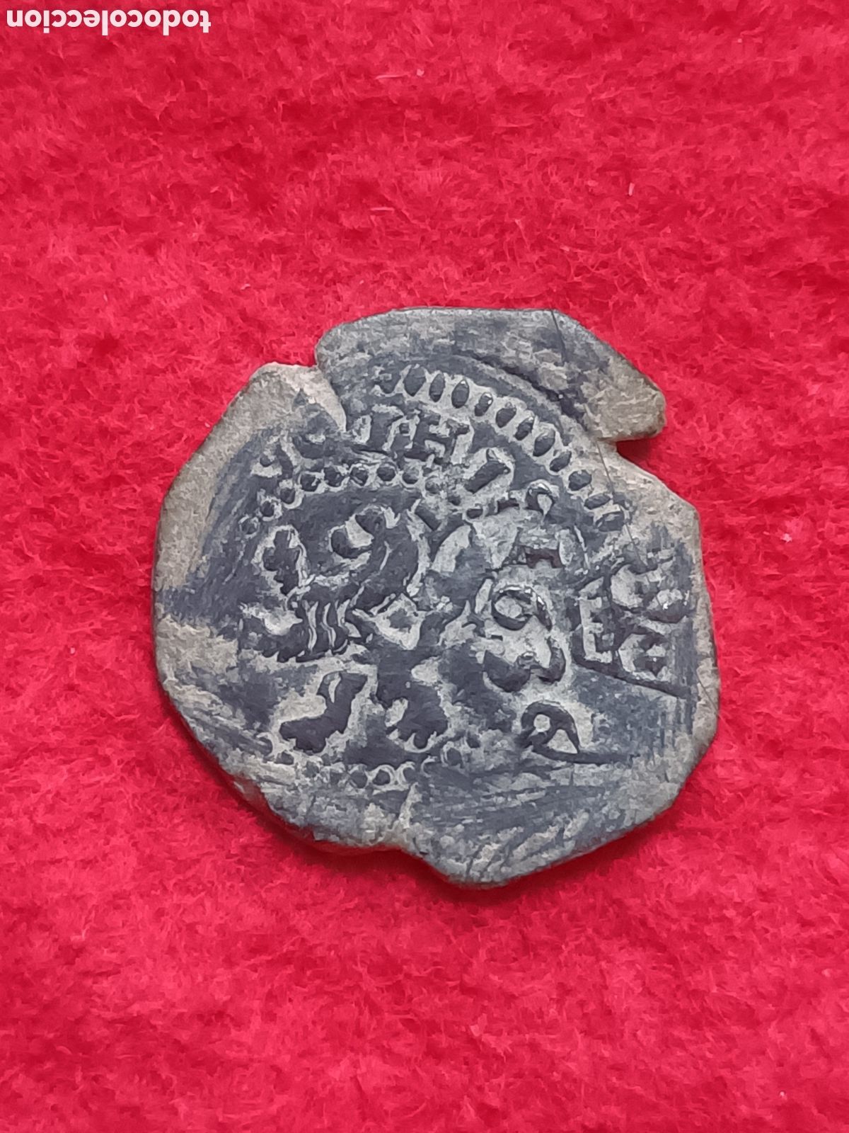 Monedas de Espa&ntilde;a: Escasos 8 Maraved&iacute;s Felipe III tipo Omnium resellado Cuenca