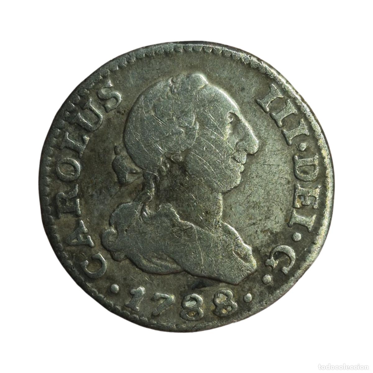 Monedas de Espa&ntilde;a: NT/ CARLOS III &frac12; REAL 1788 MADRID (E1599)