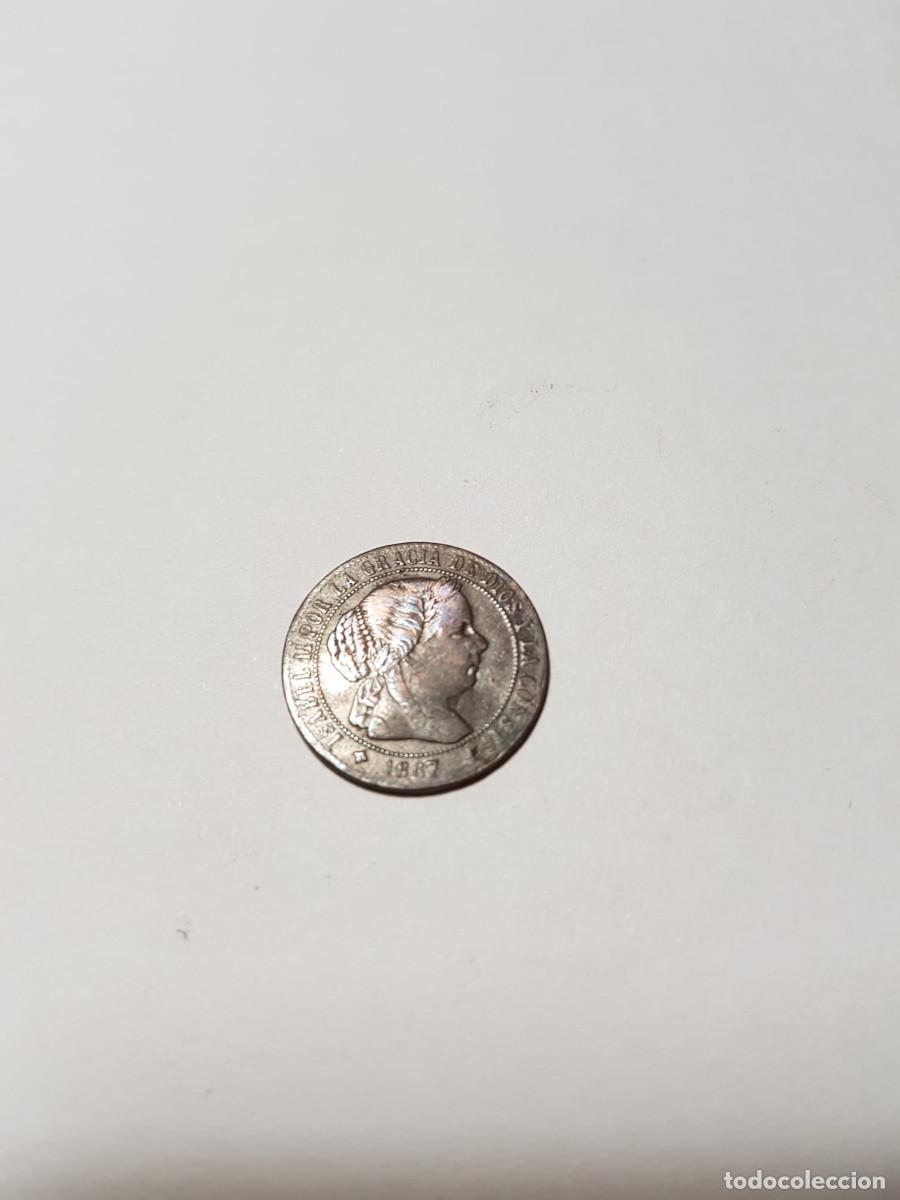 Monedas de Espa&ntilde;a: ESPA&Ntilde;A-ISABEL II-1/2 CENTIMO DE ESCUDO-1867-JUBIA