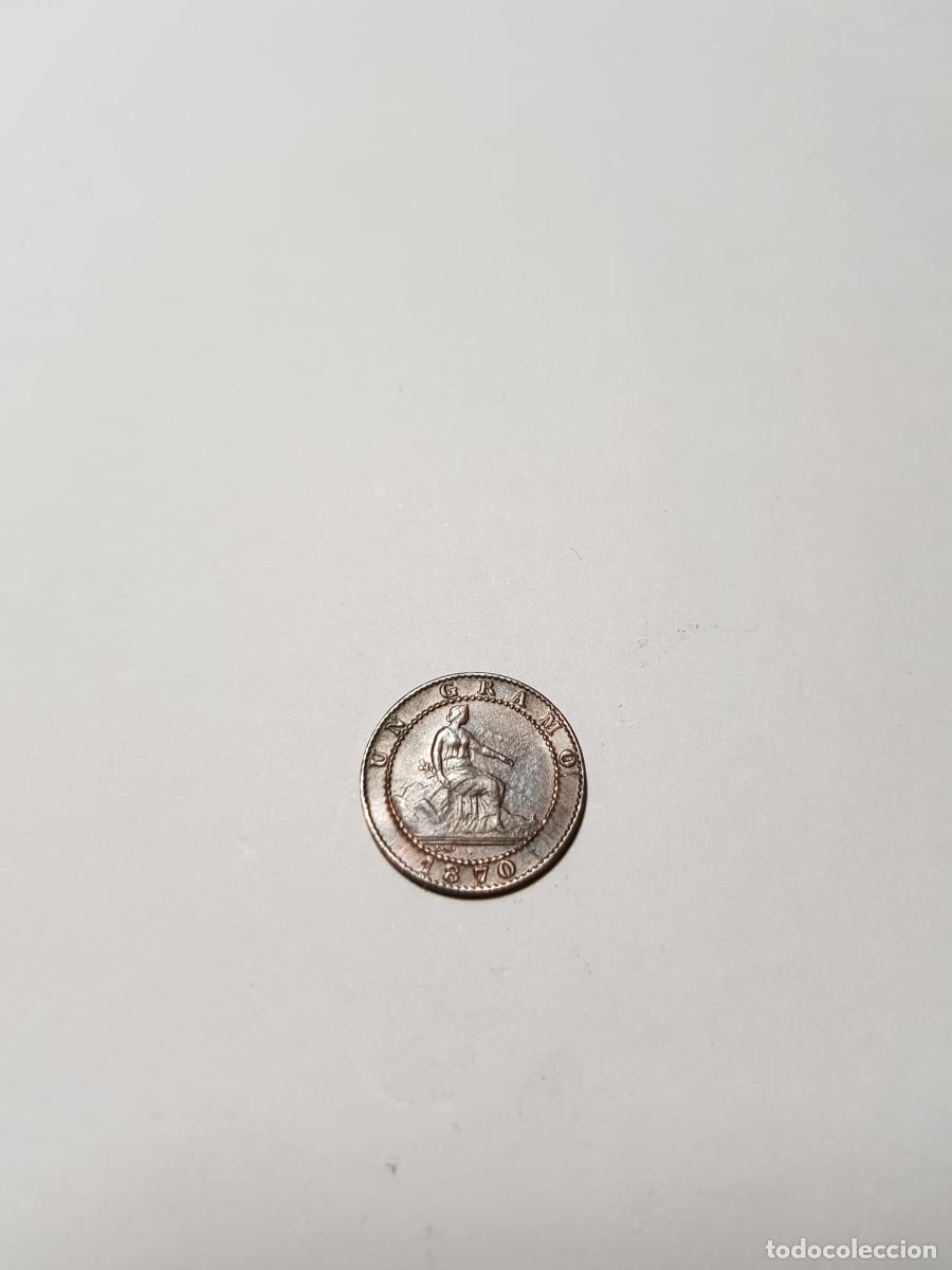 Monedas de Espa&ntilde;a: ESPA&Ntilde;A-GOBIERNO PROVISIONAL-1 CENTIMO-1870 - Foto 2