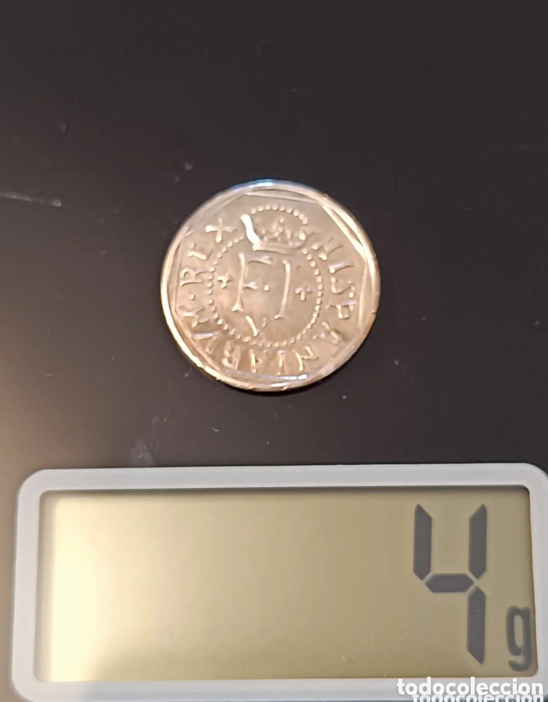 Monedas de Espa&ntilde;a: R&eacute;plica Moneda Rey Felipe V - Foto 6