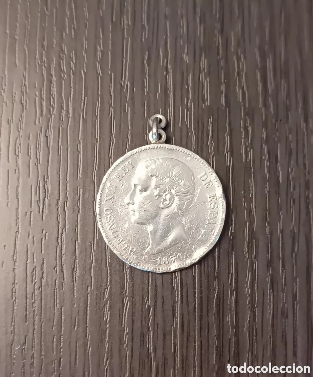 Monedas de Espa&ntilde;a: Antigua Moneda Plata Alfonso XII 1876
