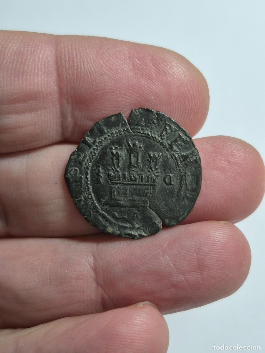 Monedas de Espa&ntilde;a: NT/ REYES CATOLICOS 2 MARAVEDIES CUENCAS B Y CRUZ MUY BONITA (E1607)