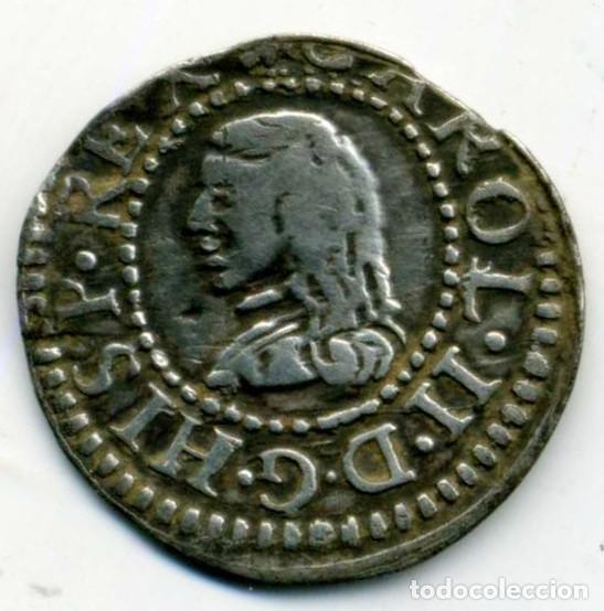 Monedas de Espa&ntilde;a: XS- CARLOS II Croat 1682 Barcelona