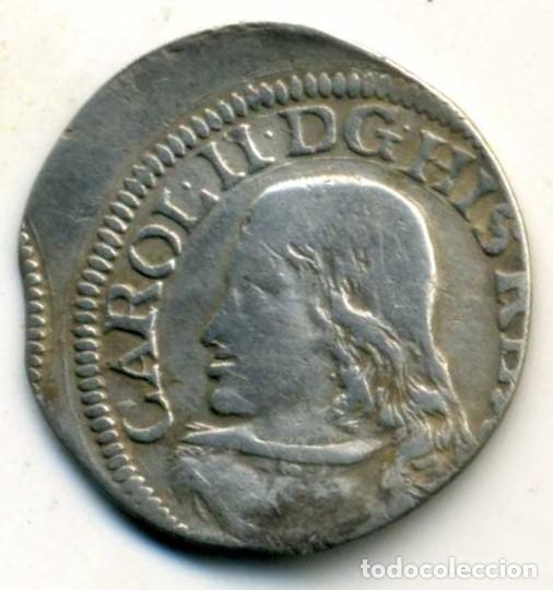 Monedas de Espa&ntilde;a: XS- CARLOS II Croat 1698 Barcelona