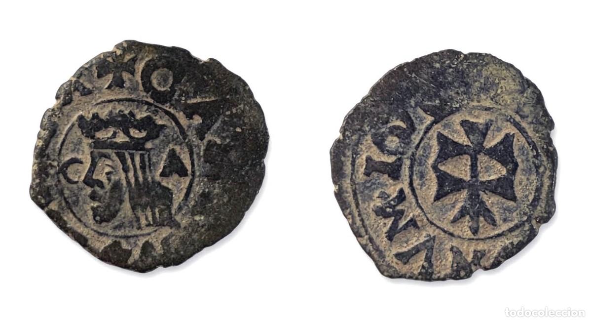 Monedas de Espa&ntilde;a: CARLOS II / DINERO A&Ntilde;O 1676 - 1678 / ARAG&Oacute;N - ZARAGOZA / BUEN RETRATO
