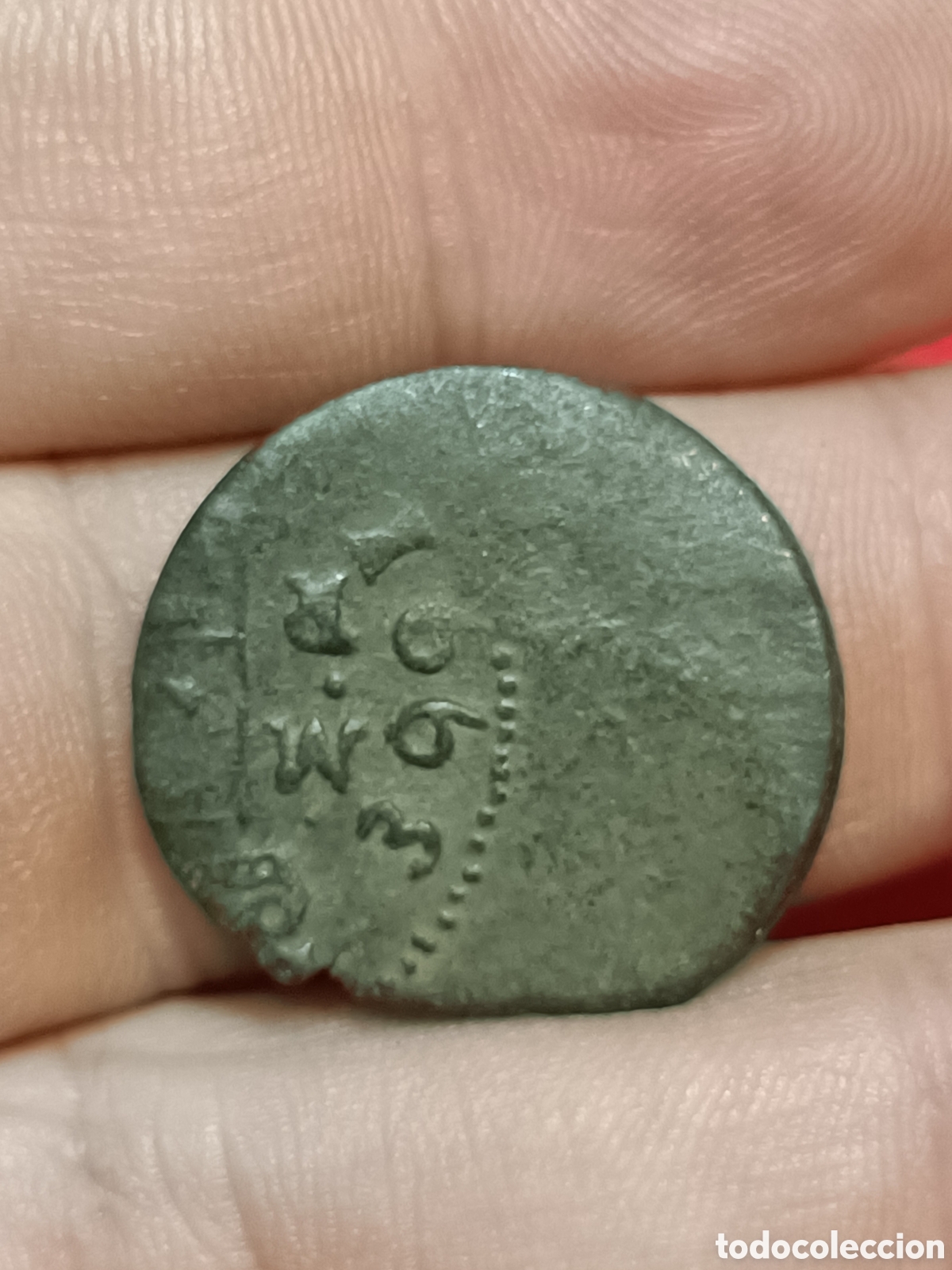 Monedas de Espa&ntilde;a: Raro 16 Maraved&iacute;s Felipe IV 1663 MR - Foto 2