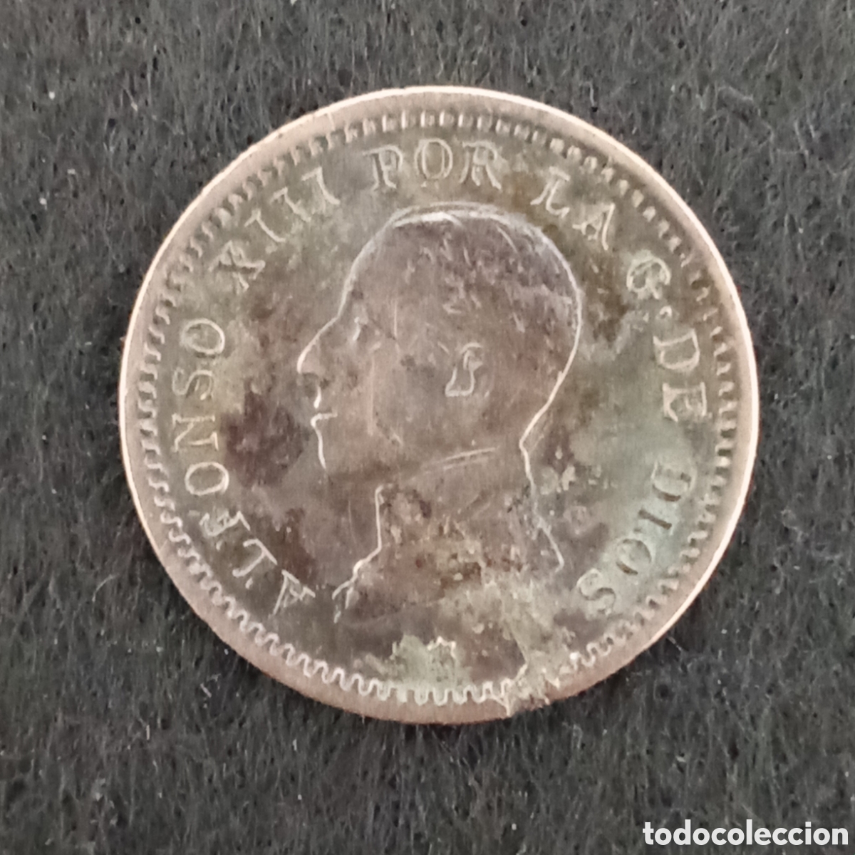 Monedas de Espa&ntilde;a: Espa&ntilde;a 2 c&eacute;ntimos a&ntilde;o 1912 - Foto 2