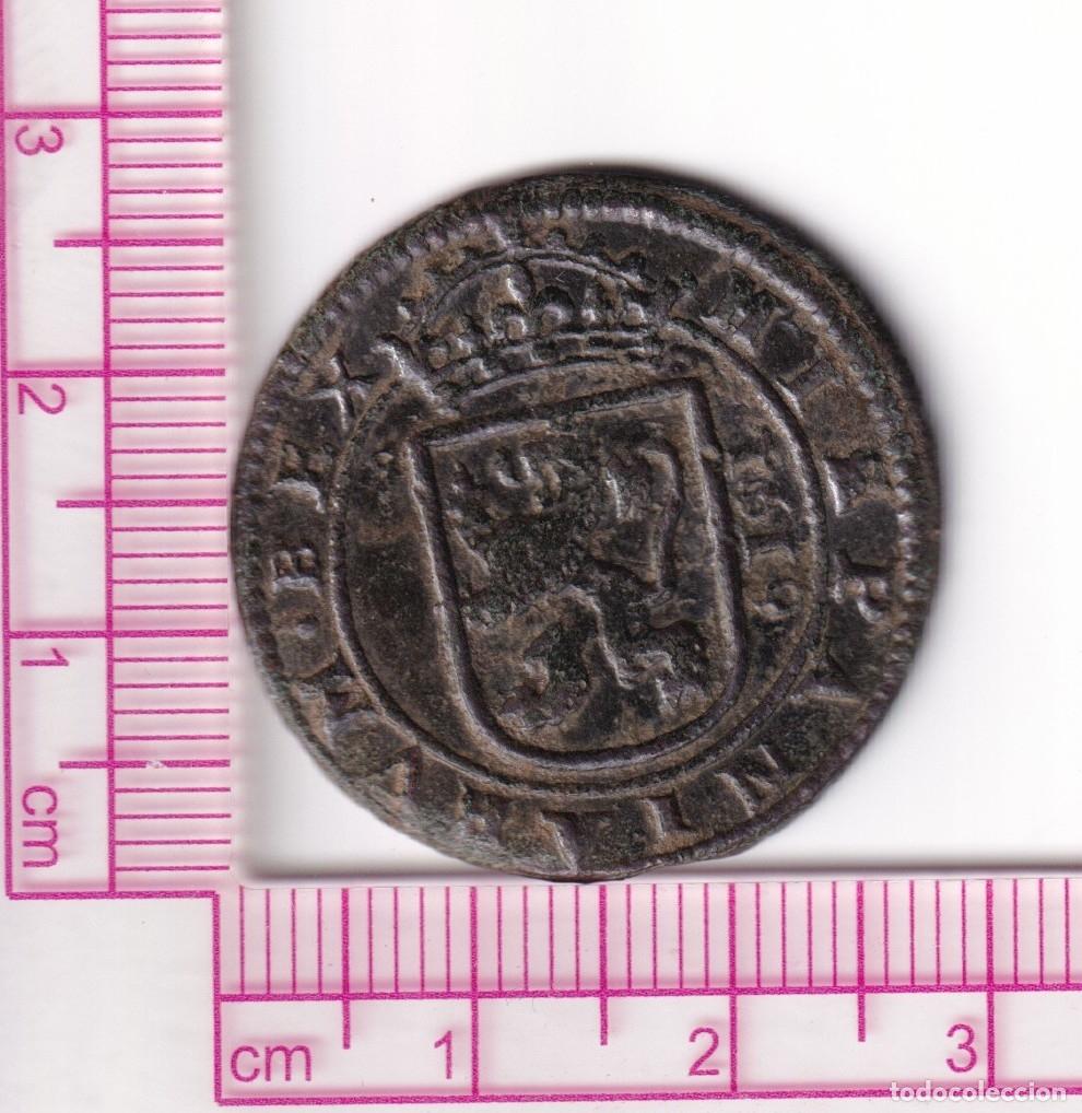 Monedas de Espa&ntilde;a: CRE9502 MONEDA ESPA&Ntilde;A FELIPE III 8 MARAVEDIS 1619 SEGOVIA COBRE