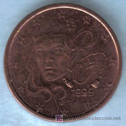 Monnaie 1 Euro France 1999 – Pièce Avec Erreur, état EBC