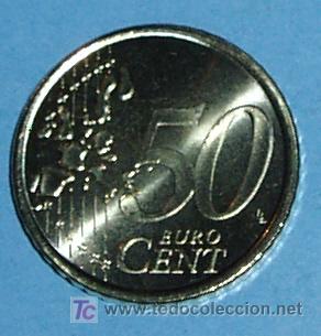 Euros: ESPA&Ntilde;A 50 CENTIMOS DE EURO 2001. SIN CIRCULAR - Foto 2