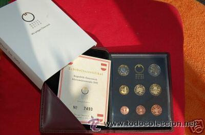 Euros: EXT *** EURO SET OFICIAL AUSTRIA 2002 PROOF *** - Foto 1