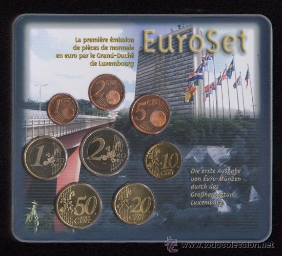 Euros: CARTERA OFICIAL LUXEMBURGO 2002 - Foto 1