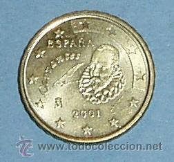 Euros: ESPA&Ntilde;A 10 CENTIMOS DE EURO 2001 - Foto 1