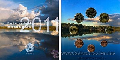 Euros: ESTONIA 2011 CARTERA OFICIAL - Foto 1