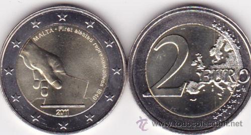 Euros: MALTA 2011 CONMEMORATIVA - Foto 1
