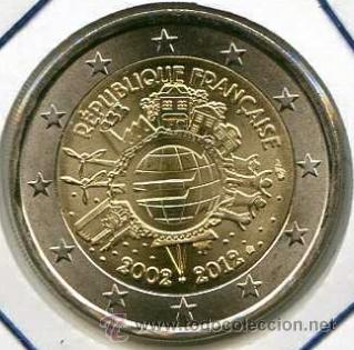 Euros: Moneda conmemorativa de 2 &euro; Francia 2012 - Foto 1