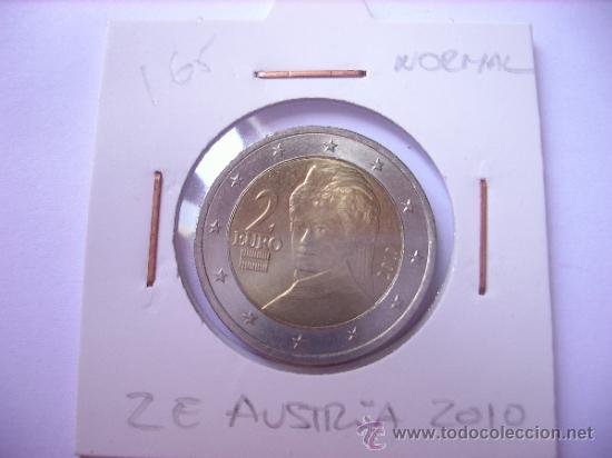 Euros: 165.- MONEDA 2 EUROS AUSTRIA 2010 NORMAL EBC - Foto 1