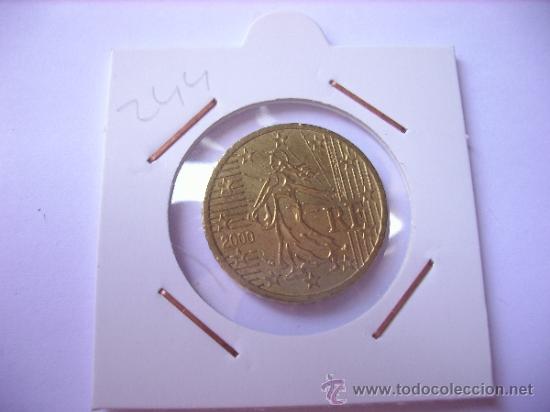 Euros: 244.- 50 CENTIMOS FRANCIA 2002 EBC - Foto 1