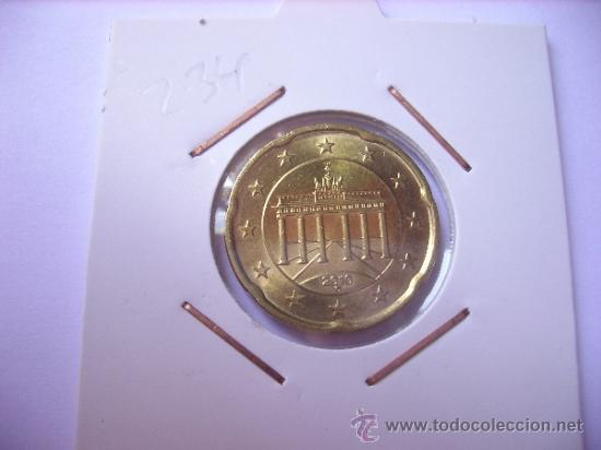 Euros: 234.- 20 CENTIMOS ALEMANIA 2010 SC - Foto 1